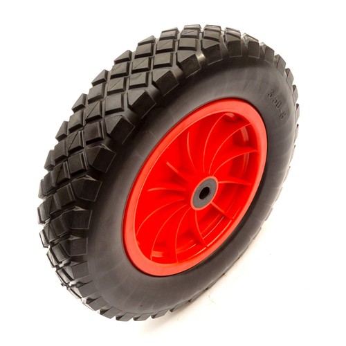 Ruota rossa pu - 14",