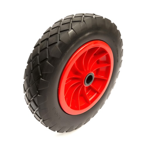 Ruota per carriola - 14", pu