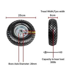 Carrello da giardino 10"