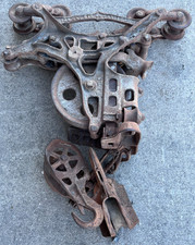 Antico carrello fieno Ney Mfg